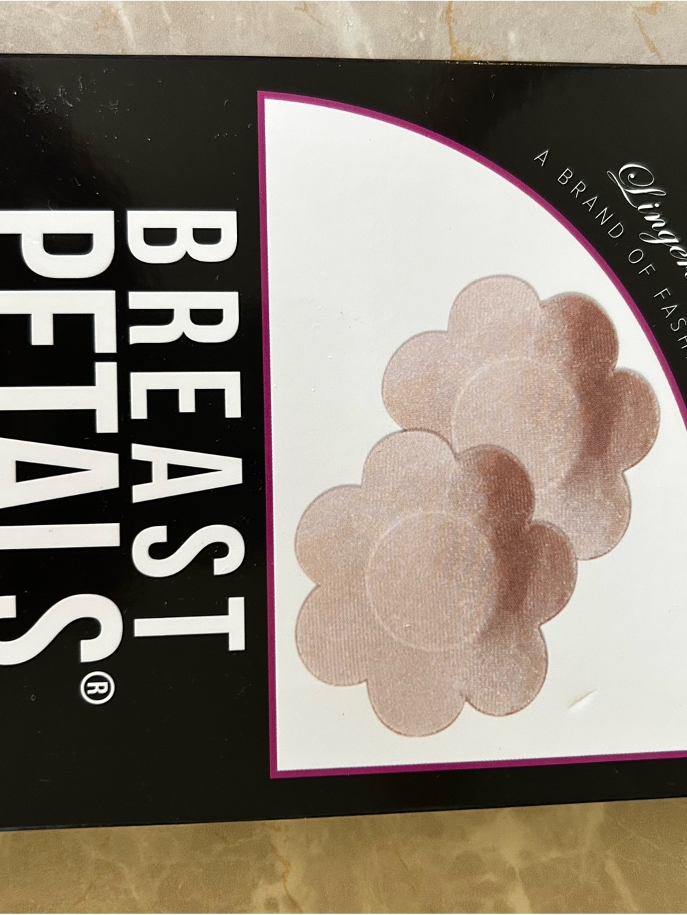 Breast Petals Floral Nipple Covers - Nude